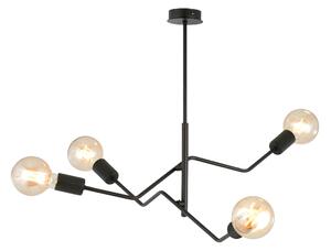 FRIX 4 BLACK 1126/4 nowoczesna lampa sufitowa żyrandol design