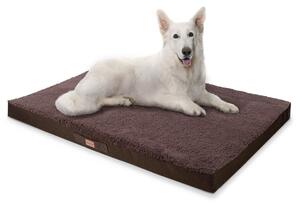 Brunolie Balu, legowisko dla psa, możliwość prania, ortopedyczne, antypoślizgowe, oddychające, pianka z pamięcią kształtu, rozmiar XXL (140 x 10 x 100 cm)