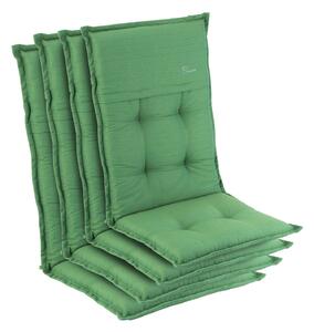Blumfeldt Coburg, nakładki na krzesła ogrodowe z wysokim oparciem, poduszki na fotele, poliester, 53x117x9cm