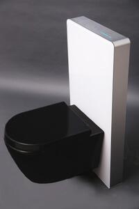 Kompletny pakiet WC 39: Toaleta wisząca B-8030R - deska Soft-Close - moduł sanitarny 805S biały