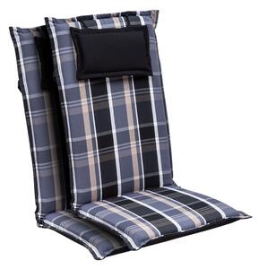 Blumfeldt Elbe, poduszka do siedzenia, na fotel ogrodowy z wysokim oparciem, Dralon, 50 x 120 x 8 cm
