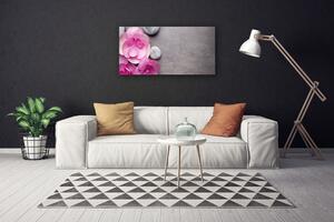 Obraz Canvas Różowe Kwiaty Aromaterapia