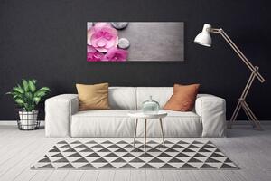 Obraz Canvas Różowe Kwiaty Aromaterapia