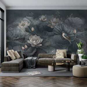 Fototapety Spokój wśród eleganckich kwiatów natury, Fototapety Kwiaty, w02407 : Uwalls.pl