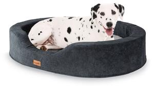 Brunolie Lotte, legowisko dla psa, łóżko, możliwość prania, ortopedyczne, antypoślizgowe, oddychające, pianka z pamięcią kształtu, rozmiar L (100 x 20 x 80 cm)