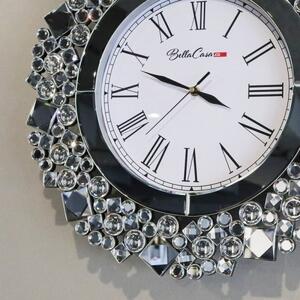 Okrągły zegar glamour 50x50x4,6 cm C-0511
