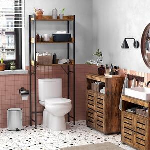 EMWOmeble Regał łazienkowy nad toaletę BTS002B01 2072 rustykalny brąz