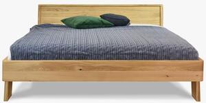 Łóżko dwuosobowe z litego dębu, Siena 180 x 200 cm