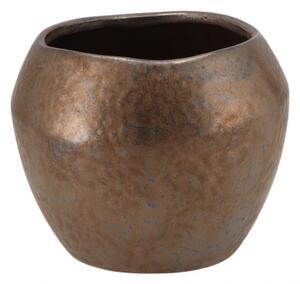 Doniczka ceramiczna AMARAH 14 cm brązowa