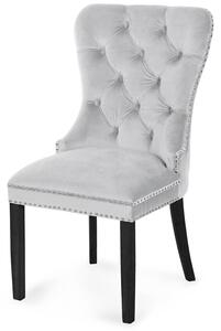 Krzesło z kołatką i pinezkami Madame
