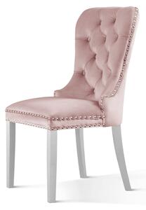 Krzesło z kołatką do toaletki Madame pastelowe