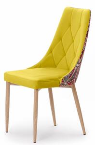 Kolorowe krzesło tapicerowane Caren II