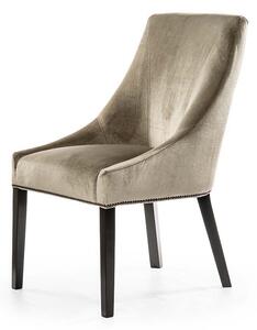 Krzesło tapicerowane Sorento na drewnianych nogach