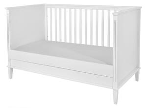 Białe łóżeczko BIANKA 140X70 z funkcją sofy