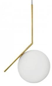 White Ball 30 lampa nowoczesna wisząca biała kula średnica 30cm