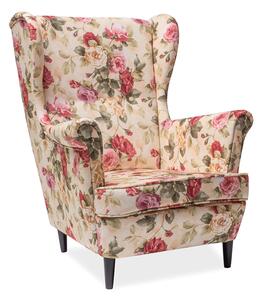 Fotel Uszak Lord Coral WM82