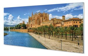 Obraz na szkle Hiszpania Gotycka katedra palmy