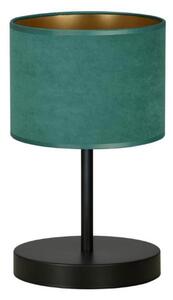 Szmaragdowa lampka stołowa Wendy w nowoczesnym stylu