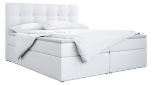 Eleganckie łóżko kontynentalne 160x200 z opcją wyboru materaca i tkaniny - ERNI / Madryt 920
