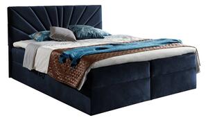 Łóżko dwuosobowe w nowoczesnym stylu z możliwością wyboru tkaniny - BEST 4 / Riviera 79