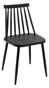 Krzesło Ribs Black