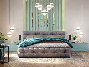 Łóżko tapicerowane z pojemnikiem 140x200 SFG012A