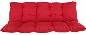 Poduszki na Huśtawkę Ogrodową MALIBU 180cm Czerwone
