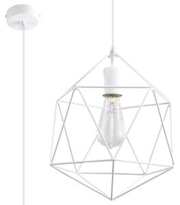 Industrialna lampa wisząca E840-Gaspari - biały