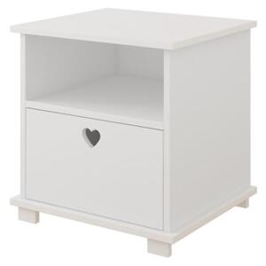 Zestaw mebli dla dziewczynki HEART z łóżkiem