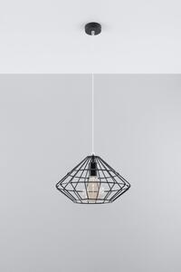 Designerska lampa wisząca E841-Umberta - czarny