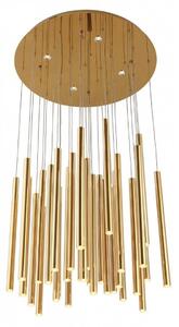 Złota lampa wisząca w stylu glamour Organic Dimmer 37
