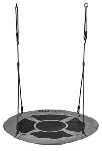 Huśtawka ogrodowa bocianie gniazdo 100 cm szara ECOTOYS