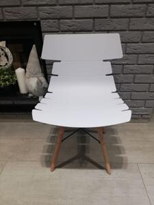 Nowoczesne Krzesło Białe Big 024 Dostawa 0Zł