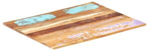 Prostokątny blat do stołu, 60x70 cm, 15-16 mm, drewno z odzysku