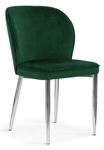 Darmowa dostawa Krzesło tapicerowane AINE zielone