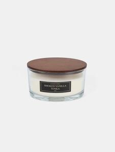 Sinsay - Świeca zapachowa Smoked Vanilla Tonka - czarny