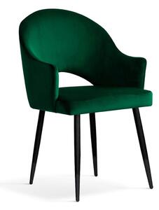 Darmowa dostawa Krzesło tapicerowane GODA zielone
