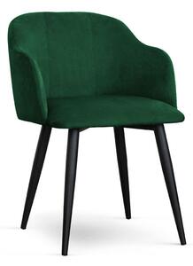 Darmowa dostawa Krzesło tapicerowane DANEZ zielone