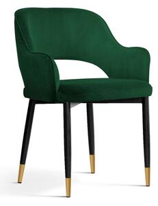 Darmowa dostawa Krzesło tapicerowane MERCY zielone