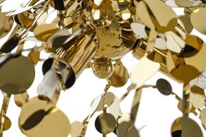 EMWOmeble Lampa wisząca MONETE SINGLE złota - metal