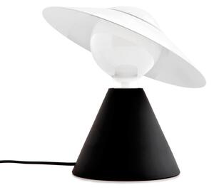 Lampa Stołowa Stilnovo, Fante, czarny, salon, tworzywo sztuczne, design