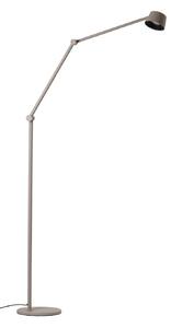 Lampa Podłogowa ANTIDARK, Direction F2, ściemnialny, szary, salon, metal, nowoczesny