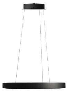 Lampa Wisząca ANTIDARK, Gloria, ściemnialny, czarny, jadalnia, metal, design