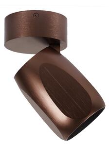 Lampa Sufitowa ANTIDARK, Facet W70, ściemnialny, brąz rdzawy, przedpokój, metal, nowoczesny
