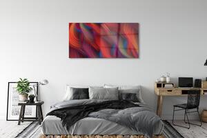 Obraz na szkle Kolorowe paski fraktale