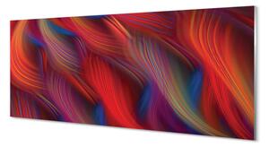 Obraz na szkle Kolorowe paski fraktale