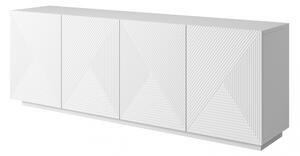 Komoda Asha 200 cm - biały mat
