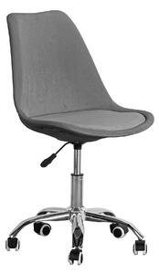 MebleMWM Krzesło obrotowe ART235C/ welur, szary