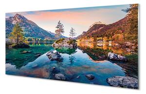 Obraz na szkle Niemcy Góry alpy jesień jezioro