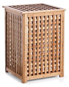 Bambusowy kosz na pranie z pokrywką - 92 litry, wyjmowany wkład, BAMBOO ZELLER